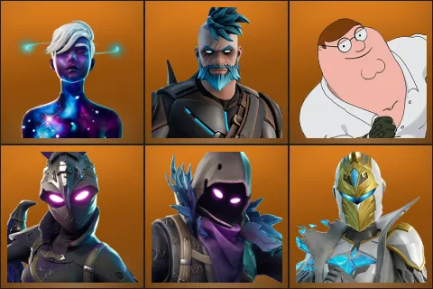 Galaxy Scout, Omegarok, Peter Griffin, Ravage, Raven, Spectra Knight