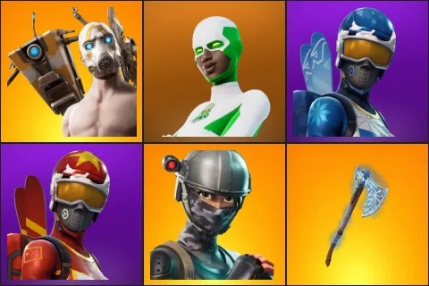 Psycho Bandit, Backlash, Mogul Master, Mogul Master (CHN), Elite Agent, Leviathan Axe