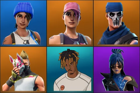 Blue Team Leader, Rose Team Leader, Warpaint, Drift, Slayer Juice WRLD, Hope