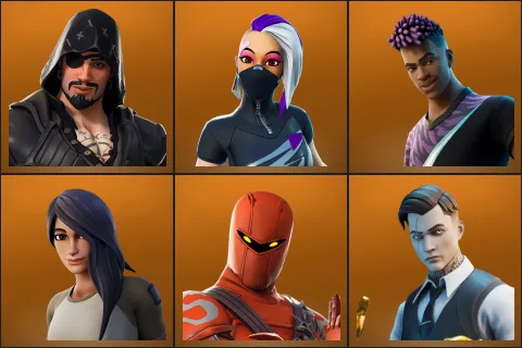 Blackheart, Catalyst, Fade, Gear Specialist Maya, Hybrid, Midas