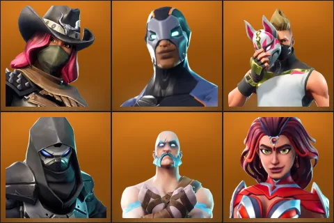 Calamity, Carbide, Drift, Enforcer, Ragnarok, Valor