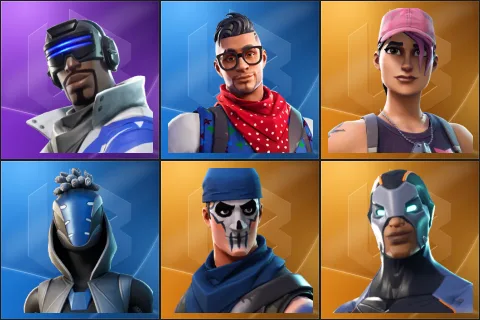 Blue Striker, Prodigy, Rose Team Leader, Sultura, Warpaint, Carbide