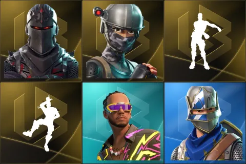 Black Knight, Elite Agent, Floss, Take The L, Lewis Hamilton, Blue Squire