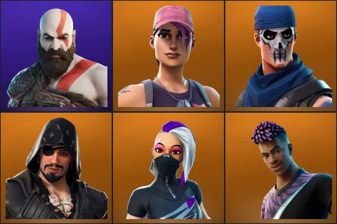 Kratos, Rose Team Leader, Warpaint, Blackheart, Catalyst, Fade