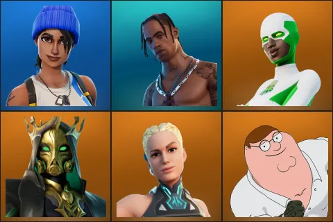 Blue Team Leader, Travis Scott, Backlash, Hades, Paradigm (Reality-659), Peter Griffin