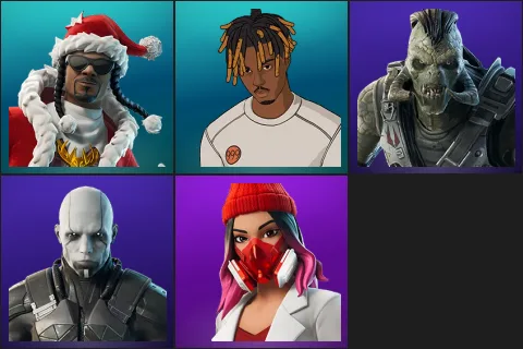 Santa Dogg, Slayer Juice WRLD, Garog, Samael, Yulejacket