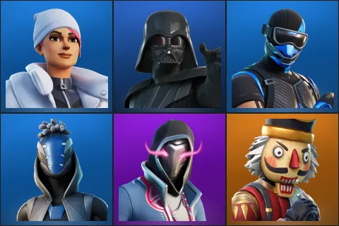 Blizzard Bomber, Darth Vader, Fixer, Sultura, Xander, Crackshot