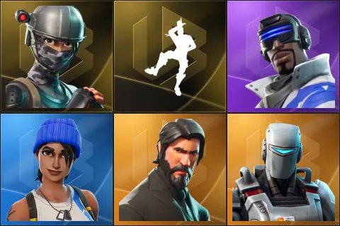 Elite Agent, Take The L, Blue Striker, Blue Team Leader, The Reaper, A.I.M.