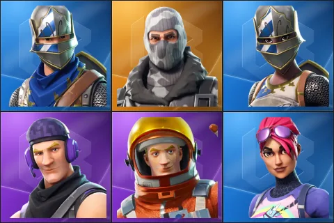 Blue Squire, Havoc, Royale Knight, Sub Commander, Mission Specialist, Brite Bomber