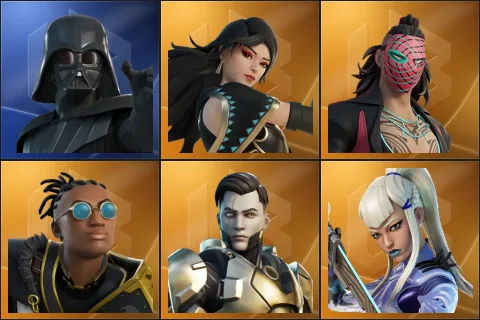 Darth Vader, Era, Kado Thorne, Malik, Midas Rex, Mizuki