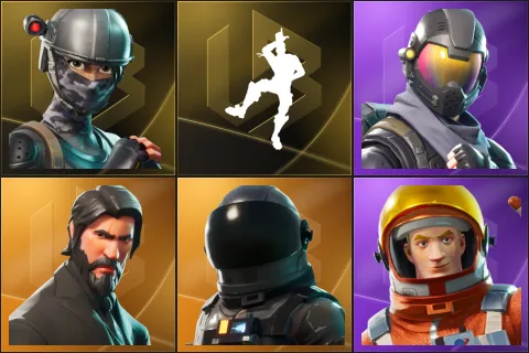 Elite Agent, Take The L, Rogue Agent, The Reaper, Dark Voyager, Mission Specialist