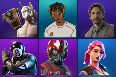 Psycho Bandit, Slayer Juice WRLD, Alan Wake, 8-Ball vs Scratch, Wingman, Journey vs Hazard
