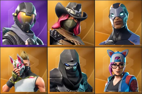 Rogue Agent, Calamity, Carbide, Drift, Enforcer, Lynx