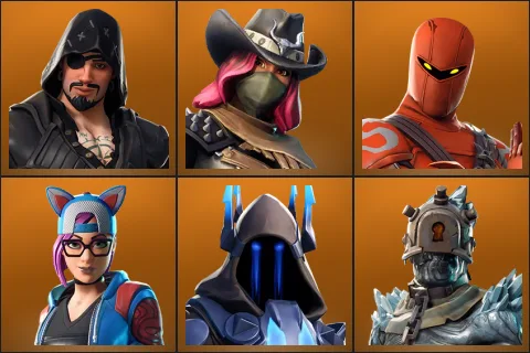 Blackheart, Calamity, Hybrid, Lynx, The Ice King, The Prisoner