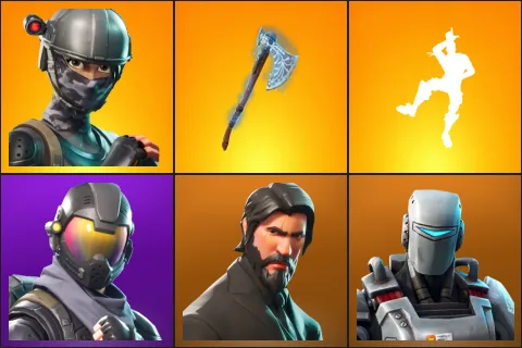 Elite Agent, Leviathan Axe, Take The L, Rogue Agent, The Reaper, A.I.M.