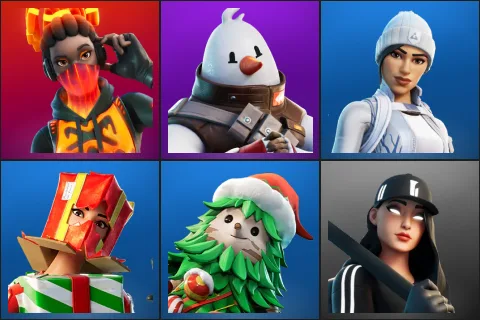 Tectonic Komplex, Snowmando, Frost Squad, Holiday Boxy, Winterfest Bushranger, Ruby Shadows