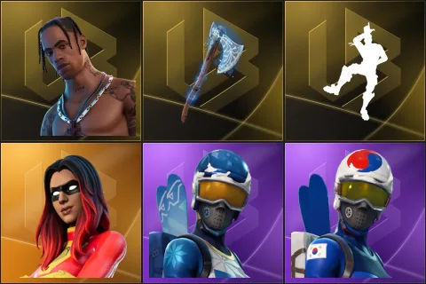 Travis Scott, Leviathan Axe, Take The L, Joltara, Mogul Master, Mogul Master (KOR)