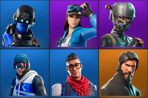 Carbon Commando, Cloud Striker, Elite Agent, Point Patroller, Prodigy, The Reaper