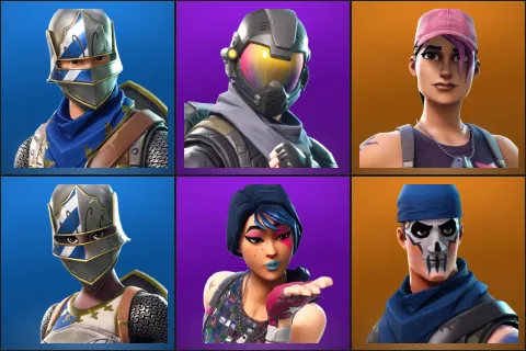 Blue Squire, Rogue Agent, Rose Team Leader, Royale Knight, Sparkle Specialist, Warpaint