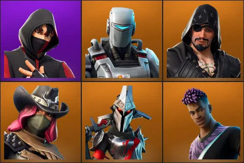 IKONIK, A.I.M., Blackheart, Calamity, Eternal Knight, Fade