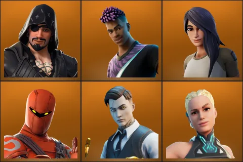 Blackheart, Fade, Gear Specialist Maya, Hybrid, Midas, Paradigm (Reality-659)