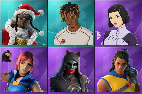 Santa Dogg, Slayer Juice WRLD, Dupli-Kate, Explorer Emilie, Felina, Trailblazer Tai