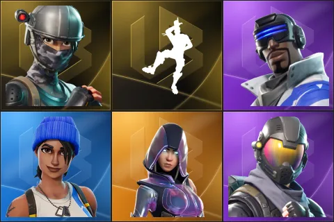 Elite Agent, Take The L, Blue Striker, Blue Team Leader, Glow, Rogue Agent