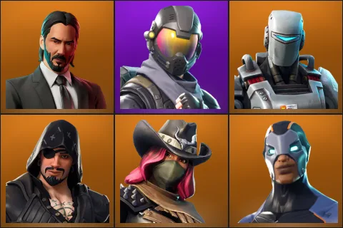John Wick, Rogue Agent, A.I.M., Blackheart, Calamity, Carbide
