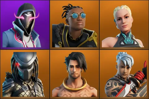 Xander, Malik, Paradigm (Reality-659), Predator, Raz, Ronin