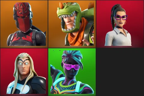 Red Knight, Rex, Jennifer Walters, Thor, Nitelite