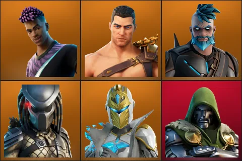 Fade, Menace, Omegarok, Predator, Spectra Knight, Doctor Doom