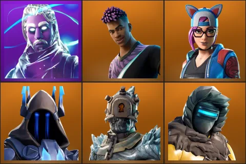 Galaxy, Fade, Lynx, The Ice King, The Prisoner, Zenith