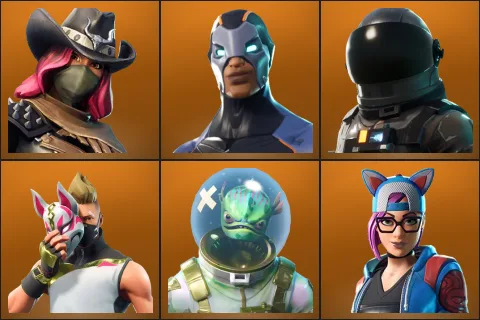 Calamity, Carbide, Dark Voyager, Drift, Leviathan, Lynx