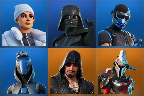 Blizzard Bomber, Darth Vader, Fixer, Sultura, Blackheart, Eternal Knight