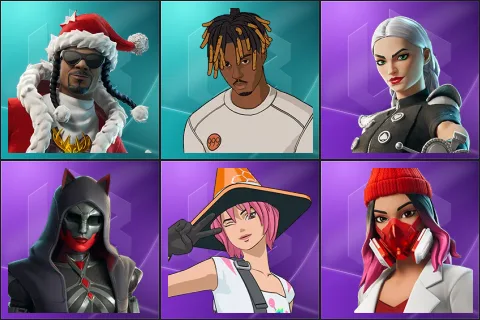 Santa Dogg, Slayer Juice WRLD, Cassidy Quinn, Felina, Joss, Yulejacket