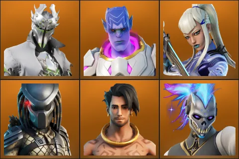 Rogue Spider Knight, Kymera, Mizuki, Predator, Raz, Renzo the Destroyer