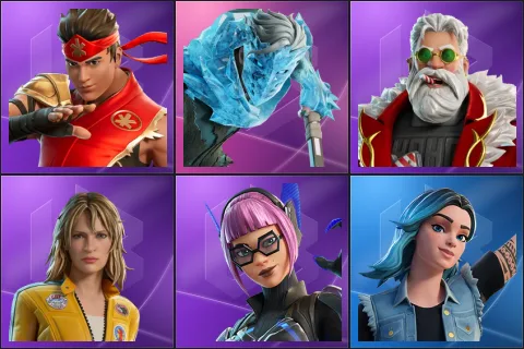 FIRE Master Kai, Gale, Lt. Winter, The Bride, Void Walker Lynx, Melodie Mars