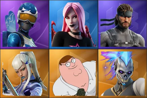 Mogul Master, Haze, Solid Snake, Mizuki, Peter Griffin, Renzo the Destroyer