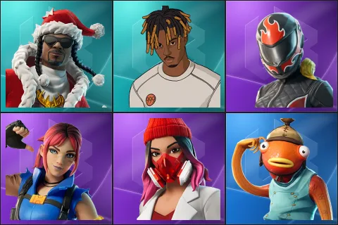 Santa Dogg, Slayer Juice WRLD, Burnoff, Explorer Emilie, Yulejacket, Fishstick