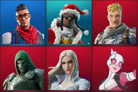 Prodigy, Santa Dogg, Captain Jones, Doom, Emma Frost, Gwenpool