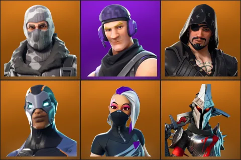 Havoc, Sub Commander, Blackheart, Carbide, Catalyst, Eternal Knight