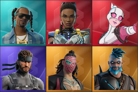 Snoop Dogg, Shuri, Gwenpool, Solid Snake, Kado Thorne, Omegarok