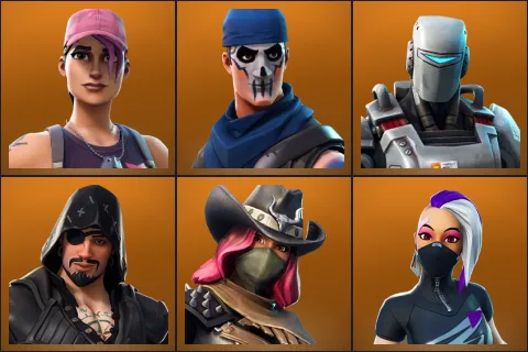 Rose Team Leader, Warpaint, A.I.M., Blackheart, Calamity, Catalyst
