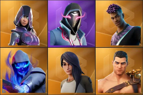 Glow, Xander, Fade, Fusion, Gear Specialist Maya, Menace