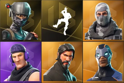 Elite Agent, Take The L, Havoc, Sub Commander, The Reaper, Carbide