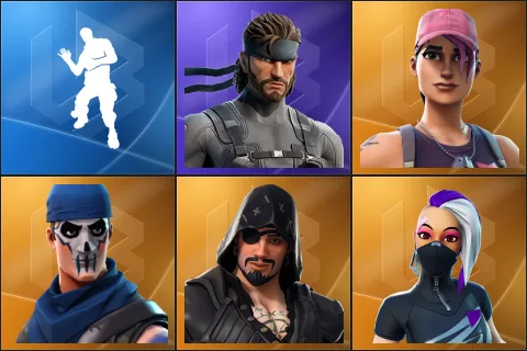 Laugh It Up, Solid Snake, Rose Team Leader, Warpaint, Blackheart, Catalyst