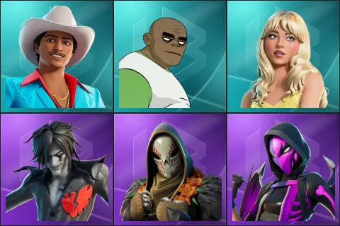 Die With A Smile Bruno, Russel, Sabrina Carpenter, Gnash, Grave, Violet