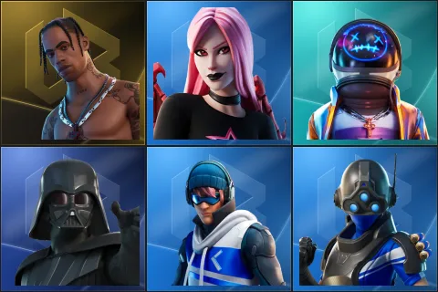 Travis Scott, Haze, Astro Jack, Darth Vader, Point Patroller, Trilogy