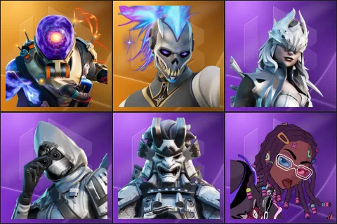 Cyclo, Renzo the Destroyer, Corrupted Arachne, Corrupted Insight, Corrupted Shogun, Imani