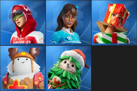 Arctic Adeline, Blizzabelle, Holiday Boxy, Sled Ready Guff, Winterfest Bushranger